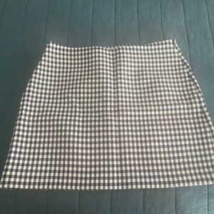& Other Stories Plaid Miniskirt